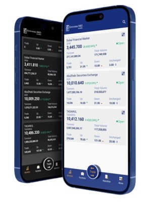 Emirates NBD Securities trading in UAE